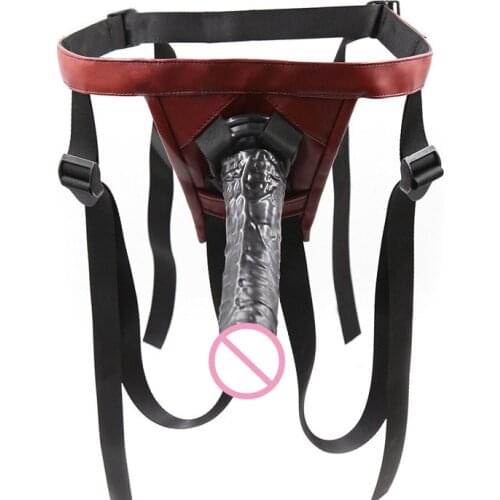 Silicone Realistic Dildo Strap Panties on Big Penis Suction Cup Dildo Realistic Dick Couple Women Lesbian Masturbation Sex Cock