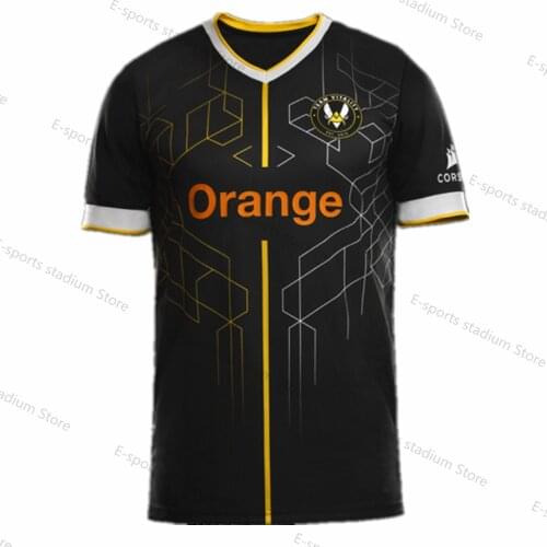 French Vitality Club Uniforms New 2021 Vitality Jerseys Little Bees Jerseys LCS Theater CSGO LOL League Game Tournament T-shirts