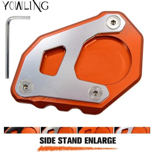 Motorcycle Kickstand Foot Side Stand Extension Pad Support Plate For 1050 1090 1190 1290 Adventure 1290 Super Adventure R