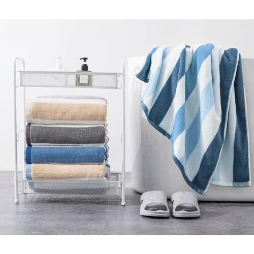 High Quality 100% Cotton Bath Towels for Adult Soft Absorbent Towel Household Bathroom 90x180cm Thickened and Enlarged Towel Set