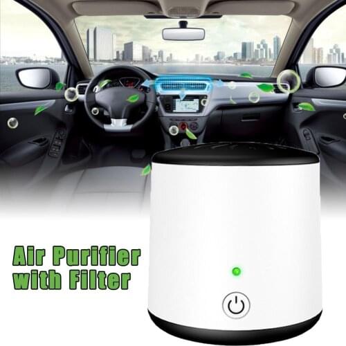 1Set Portable Car Air Purifier Useful Freshener Odor Eliminator Air Cleaning Remover Bacteria Preventing USB Car Cabine