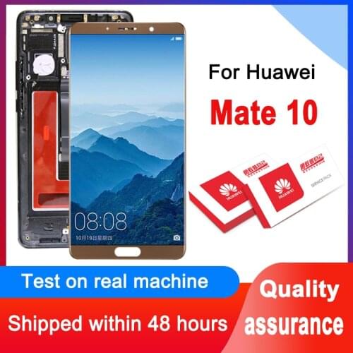100% Tested 5.9'' Display Replacement For Huawei Mate 10 LCD Touch Screen Digitizer Assembly For Mate10 ALP L09 ALP L29 Model