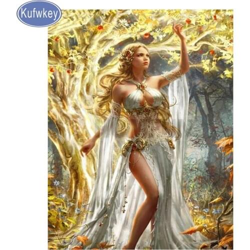 Full square drill diamond embroidery fairy flower 5d diy diamond painting Cross Stitch Rhinestone mosaic home decoration,mazayka