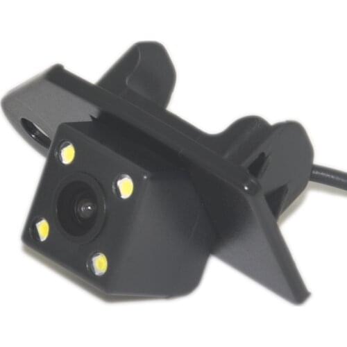 CCD Color chip Car Back Up Rear View Reverse Parking System Camera 4LED NIGHT For Mitsubishi ASX