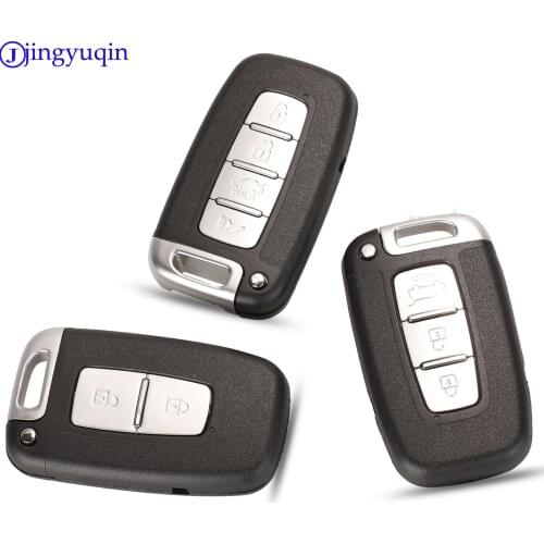Jingyuqin 10 2/3/4B Car Key For KIA Soul Sportage Sorento Mohave K2 K5 Rio Optima Forte Cerato For Hyundai I30 Ix35 Genesis Velo