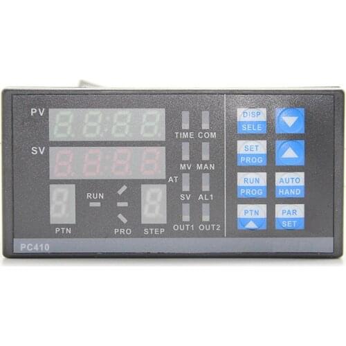 PC410 Digital Temperature Controller Thermostat K. R. S Thermocouple Universal Input SSR Output