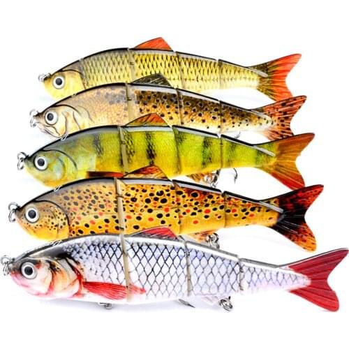 HiUmi 12CM 17g 3D Eyes Fishing Lure Fishing Bait Bionic Lure with Treble Hooks Minnow Crankbait Swimbait Carp Hard Bait