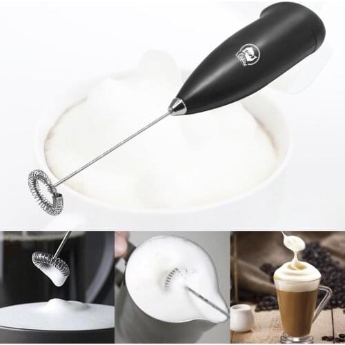 Durable Drink Mixer Handheld Coffee Blender, Cream Stirrer, Egg Mixer Kitchen Blender Electric Milk Frother