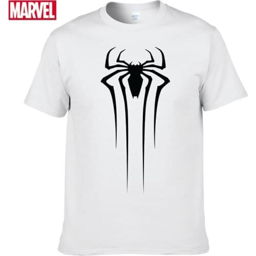 Marvel The Avengers Spider Man t shirt Comfortable Breathable 100%cotton Fashion funny t shirts Summer Tops Mens t-shirts #103