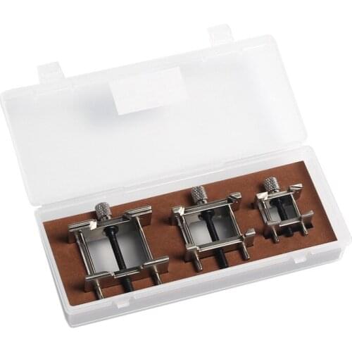 Watch Repair Kit, 3Pcs/Set Metal Watch Movement Fixed Base Holder Accessories Repairing Tool for Watchmaker