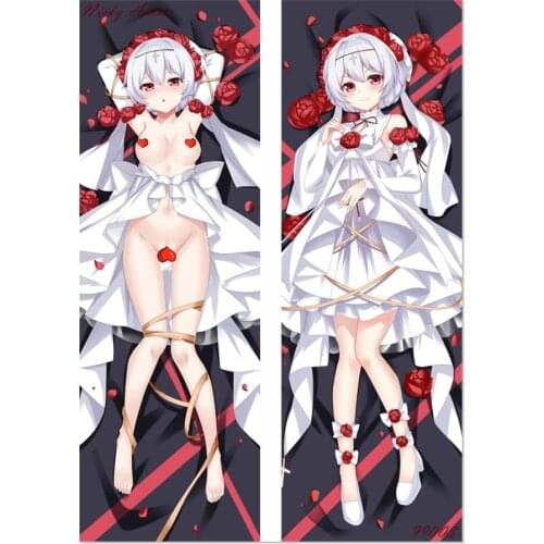 Nicky Sexy Anime Girl Uniform Cosplay Dakimakura Hugging Body Pillow Case Diy Custom Throw Cushion Pillow Cover Dakimakura
