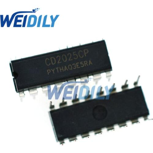 5PCS/Lot CD2025 CD2025CP YG2025 TEA2025 TEA2025B 2025 DIP - 16 IC New Wholesale