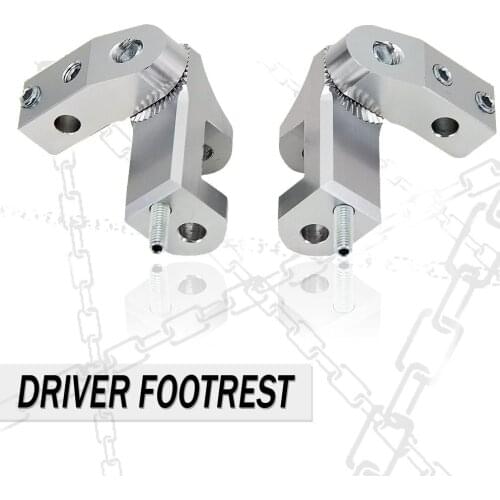 New Motorcycle Foot Pegs Pedals CNC Rear Passenger Footpegs For Kawasaki ZZR 1100 ZZR1100 ZZR 1200 ZZR1200 ZZR 600 ZZR600 2004