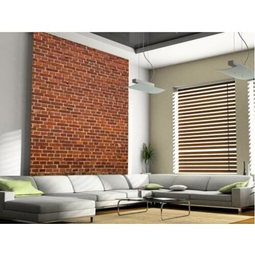 Custom retro wallpaper,Brick Wall Distressed,3D wallpaper murals for living room bedroom kitchen background PVC wallpaper
