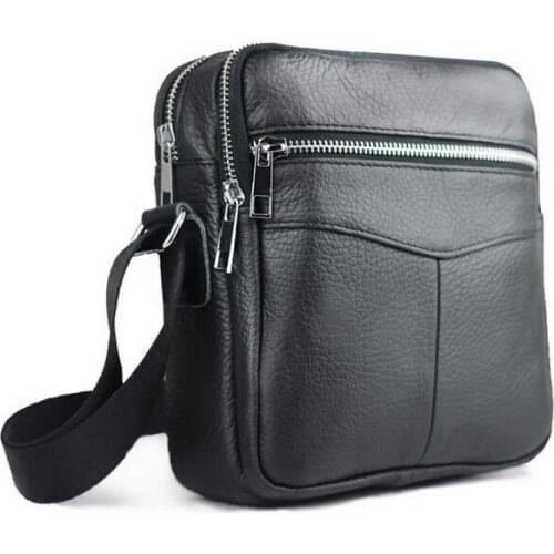 Yesetn bag 111716 mens new geninue leather single shoulder crossbody bag flap bag
