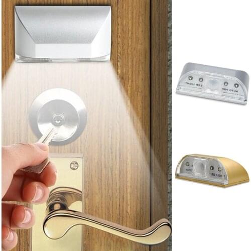 LED Intelligent Door Lock Cabinet Key Induction Small Night Light Sensor Lamp