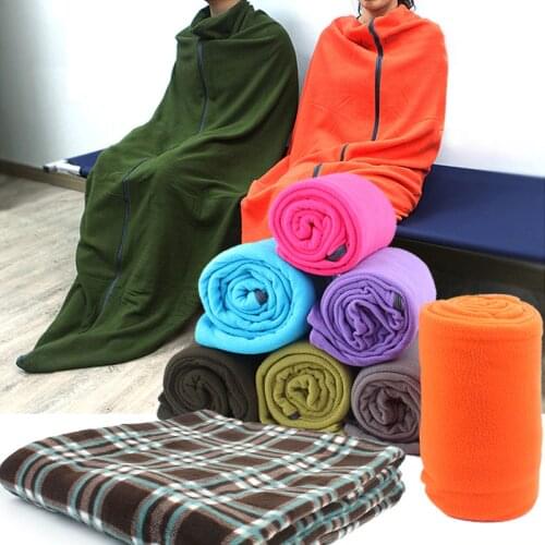 High Quality Outdoor Travel Polar Fleece Sleeping Bag Keep warm Liner Portable Carry Sheet Hotel Anti Dirty Sleeping Bag