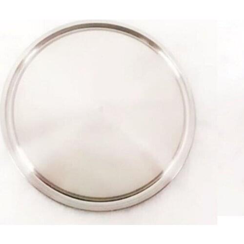 Sanitary Stainless Steel Blind Disk Flange End Caps Block Pipe Fitting SS316L Tri Clamp 63mm-102mm