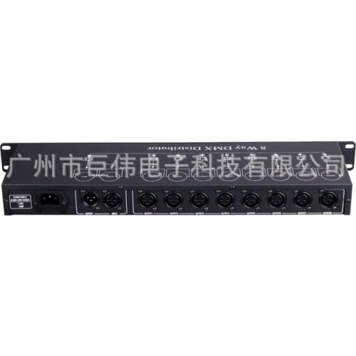 4 channels 8 channels DMX512 signal amplifier stage lighting signal distribution signal amplifier