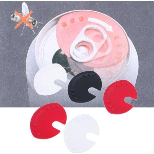 5PCS Beverage Can Lid Cap Soda Beverage Drink Snaps Tops Cover Beer Sealer