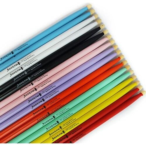 Color Maple Drumsticks 5A/7A Snare Drum Electronic Drum Practice Drums Drumsticks