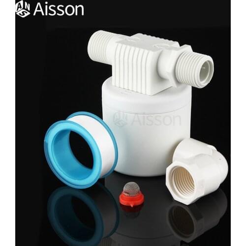 HT-FQF 1/2" 3/4" 1" Automatic Water Level Control Tower Tank Floating Ball Valve Installed Inside The Tank