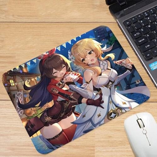 Gamer Pc Accessories Gaming Mouse Pad Mousepad Anime Mat Mausepad Pad On The Table Deskpad Small Mousepepad Genshin Impact Pads