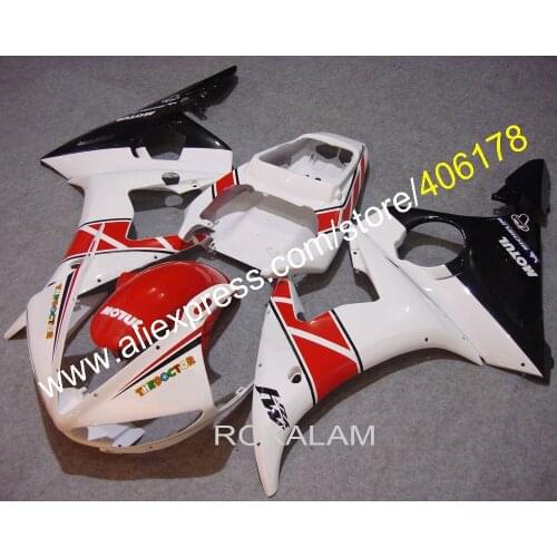 Custom ABS Plastic Fairing For Yamaha YZF R6 2005 YZFR6 05 YZF600R Motul Fairings Motorcycle (Injection Molding)
