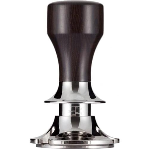 Coffee Tamper Powder Hammer Coffee Accessories Pressed Powder With Anti Pressure Deviation Design Adjustable Depth Design58.35mm