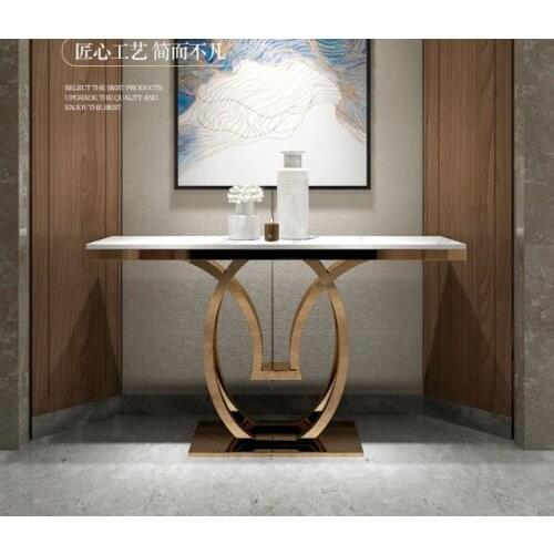 Marble porch table simple personality porch table wall creative entrance hall entrance view porch cabinet marble table