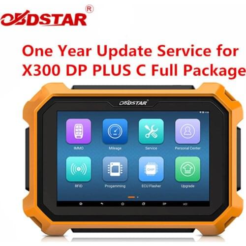 One Year Update Service for OBDSTAR X300 DP/X300 DP PLUS Limited-Time Discount