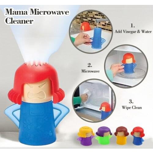 Kitchen Mama Oven Easily Cleans Microwave Oven Steam Cleaner Appliances Microwave Cleaner Refrigerator Cleaner Accessory Tool