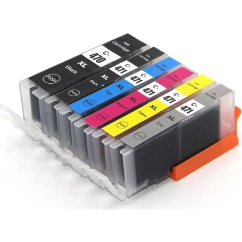 PGI-470/CLI-471 compatible ink cartridge For canon MG6840 MG5740 TS5040 TS6040 printers