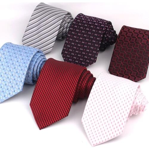 Striped Tie For Men Women Classic Slim Men Neck Ties Fashion Plaid Necktie Groom Neck Tie For Party Wedding Corbatas
