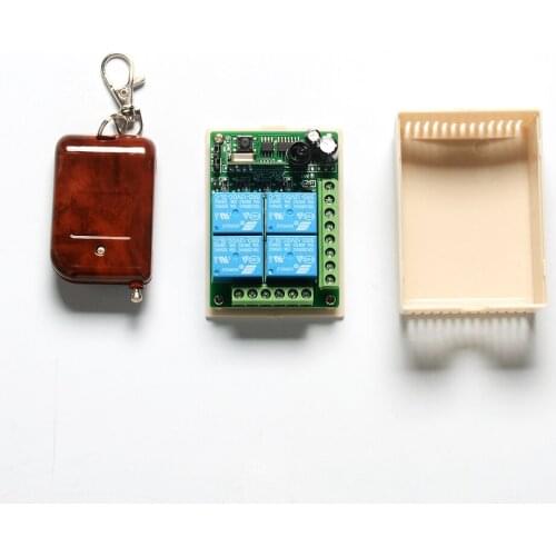 315Mhz RF 4 Channels Wireless Relay Remote Control Module