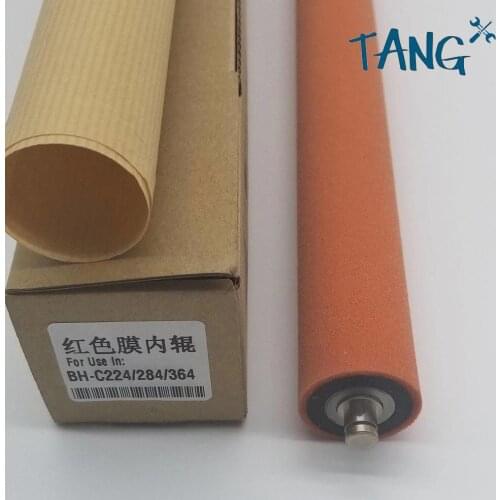 2PCS Factory Offer Long Life Bizhub C454 Fuser Film Sponge Roller For Konica Minolta BH C284 C364 C224e C284e C364e C454e