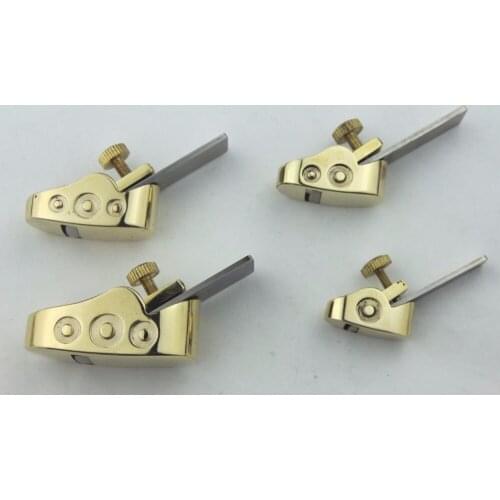 Wood working planes, 4 pcs new style various size mini brass planes