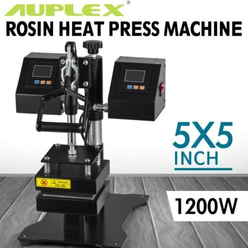 5" x 5" Rosin Heat Press Machine Dual Heating