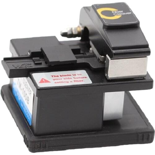 High-precision Hot Melt Fiber Optic Cleaver TM100B Fiber Optic Cutter tool Cleaver Blade With life 54000 times Used in FTTX FTTH