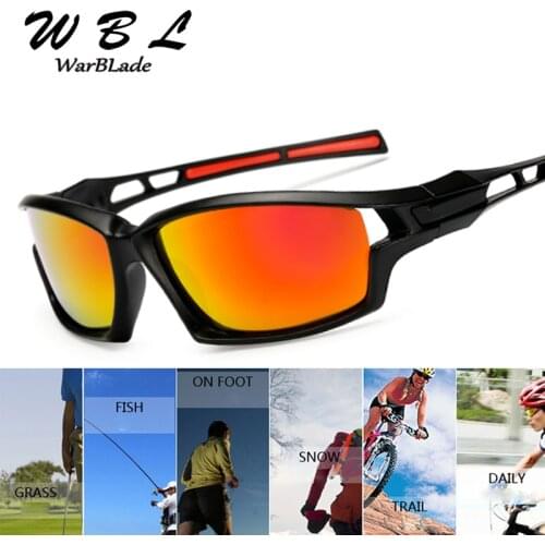 WarBLade Night Vision 100% Polarised Driving Sun Glasses For Men Polarized Stylish Sunglasses Male Goggle Eyewear UV400