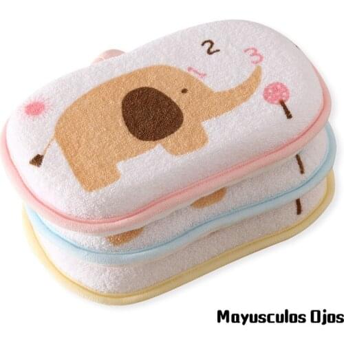 ZH 1PC Baby Bath Sponge Baby Bath Wipe Neonatal Bath Ball Child Cartoon Bath Sponge Ball