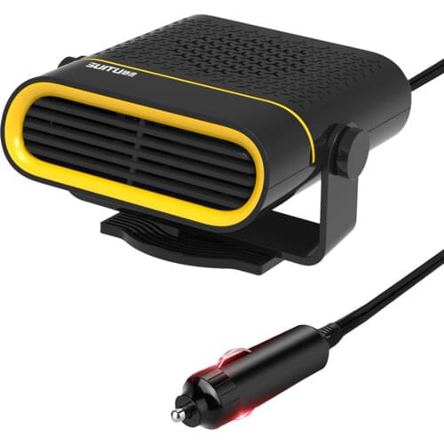 12/24V 150W/260W Car Heater 180 degree Adjustmen 2 IN 1 Electric Heater Cooling Fan Air Purifier Windscreen Defogging Defrost