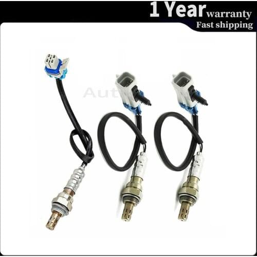 For 2006 2007 Chevrolet Impala Monte Carlo Oxygen Sensor Lambda Up / Downstream 4 Wires Auto Parts 234-4647 234-4668 3pcs
