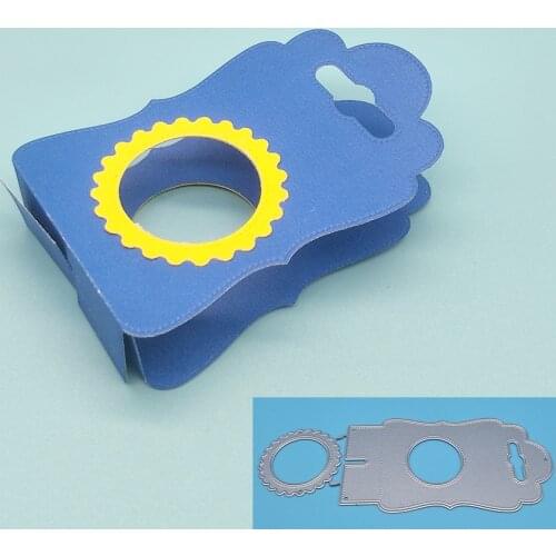 Elegant lollipop support, scrapbook DIY embossed paper card DIY decorated cutting metal box mold