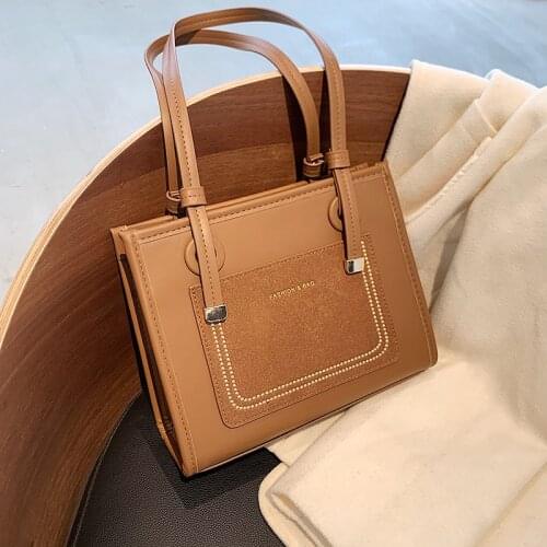 European and American Retro Bags 2021 New Fashion Ladies Luxury High-quality Casual Simple Shoulder Bag Trendy Western Tote Bag