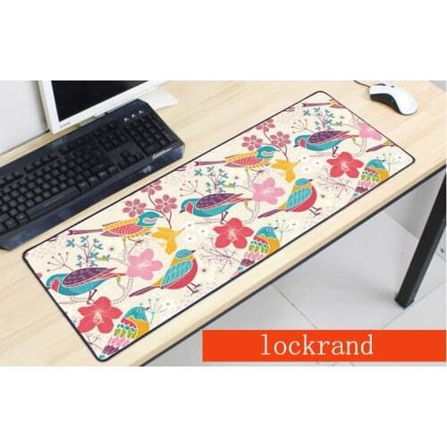 Flamingo mousepad gamer cheapest 800x300x3mm gaming mouse pad HD print notebook pc accessories padmouse ergonomic mat Rubber