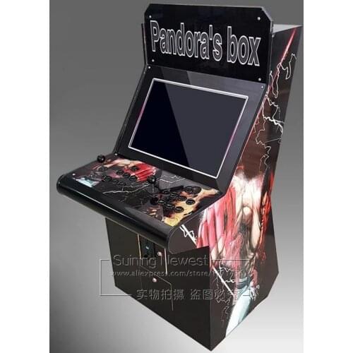 19 inch Screen Video Games Token Coin Operated Cabinet Arcade Game Machine