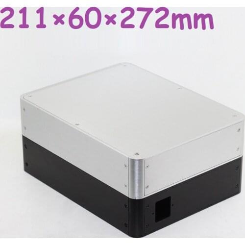 Size W211.5 H60 L272 new round corner case Rear case / headphone case DAC case BZ2106