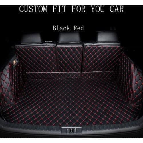 Custom Car trunk mats cargo Liner made for Toyota Camry Prado RAV4 Corolla Highlander full cover foot case rugs car styling carp