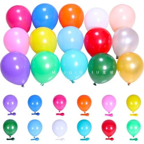 New 200 pcs/lot Latex balloon Helium Round balloonsThick 5inch round balloon white rose red pink Wedding Party Birthday Ballon